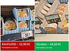 Pomazánka alá krab se v Kauflandu prodává o 14,4 koruny drá, ne nabízí sám...