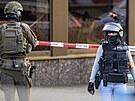 V nmeckém Duisburgu bylo napadeno nkolik lidí. (18. dubna 2023)