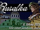 Pedstavení opery Rusalka od Antonína Dvoáka na Velkém nádvoí zámku v...