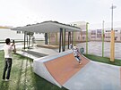 Skatepark navrhovan� u ku�imsk� Z�kladn� �koly Jungmannova nakonec zastupitel�...
