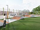Skatepark navrhovan� u ku�imsk� Z�kladn� �koly Jungmannova nakonec zastupitel�...