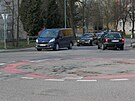 Sou��st� rekonstrukce Vysock� ulice m�la b�t i prom�na miniokru�n� k�i�ovatky s...