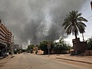 Súdánský Chartúm poté, co súdánské polovojenské Jednotky rychlé podpory (RSF)...