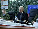 Ruský prezident Vladimir Putin podle agentur navtívil ruské vojenské...
