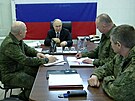 Ruský prezident Vladimir Putin podle agentur navtívil ruské vojenské...