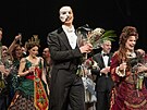 Zábr z derniéry legendárního nastudování muzikálového Fantoma Opery na...