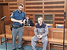 Ob�alovan� Ond�ej Tulej u Krajsk�ho soud v Hradci Kr�lov�.