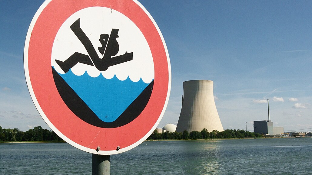 Jaderná elektrárna Isar 2 v Bavorsku (18. kv�tna 2022)