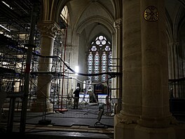 Opravy katedrály Notre-Dame (14. dubna 2023)