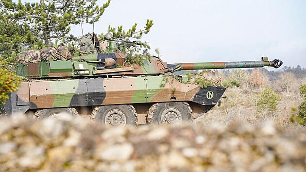 Francouzsk obrnn przkumn vozidlo AMX-10 RC (9. bezna 2023)