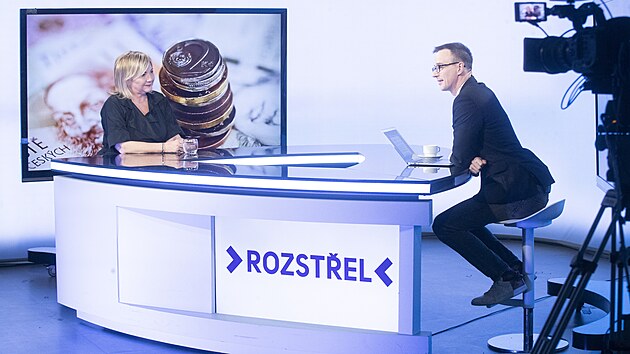 Hostem poadu Rozstel je fka poslaneckho klubu ANO Alena Schillerov. (12. dubna 2023)