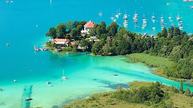 Zmek Maria Loretto na jezee Wrthersee