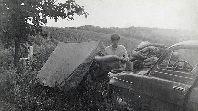 K mo�i jsme mohli jenom do Bulharska, Rumunska, Polska nebo NDR. Fotka je z...