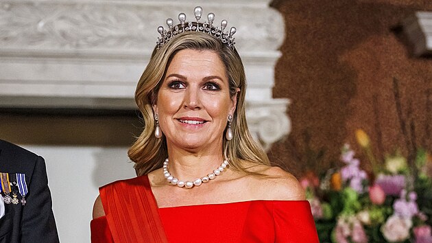 Nizozemsk� kr�lovna M�xima (Amsterdam, 11. dubna 2023)