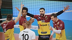 Radost libereckých volejbalist�.