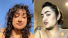 �ena má bradku jako mu�i. I tak se cítí být sexy.