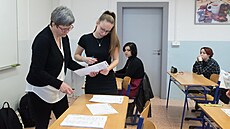 Pijímací zkouky na Stední kole gastronomie ve Zlín. (13. dubna 2023)