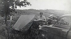 K mo�i jsme mohli jenom do Bulharska, Rumunska, Polska nebo NDR. Fotka je z...