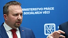 Ministr práce a sociálních věcí Marian Jurečka (KDU-ČSL) na tiskové konferenci.... | na serveru Lidovky.cz | aktuální zprávy