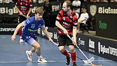 Rostislav Gattnar z Vítkovic (vlevo) a Martin Mühlfait  z Tatranu St�e�ovice.