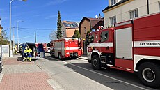 N�kolik jednotek hasi�� zasahovalo u úniku plynu na pra�ské k�i�ovatce ulic...