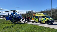 Praský okruh ve stedu dopoledne ve smru od brnnské k plzeské dálnici...