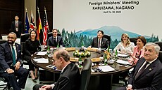 Páté pracovní zasedání o Africe na zasedání ministr zahranií G7 v Karuizaw,...