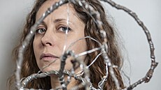 Ukrajinská um�lkyn� Ani Svami. (14. dubna 2023).