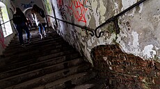 K ostudným místm Olomouce u adu let patí mimo jiné zásti kryté schodit...
