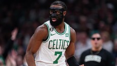 Jaylen Brown v dresu Boston Celtics