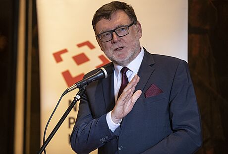 Ministr financí Zbynk Stanjura. (21. dubna 2023)