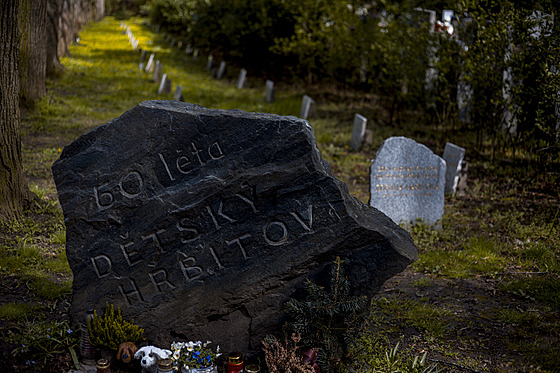 D�tský h�bitov v �áblicích (19. dubna 2023)