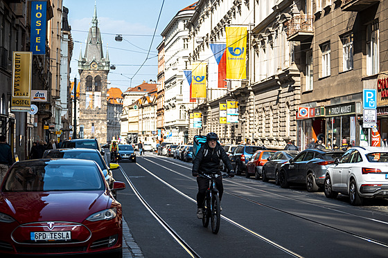 Budova centrály �eské po�ty (hlavní po�ta) v Jind�i�ské ulici v Praze (2023)