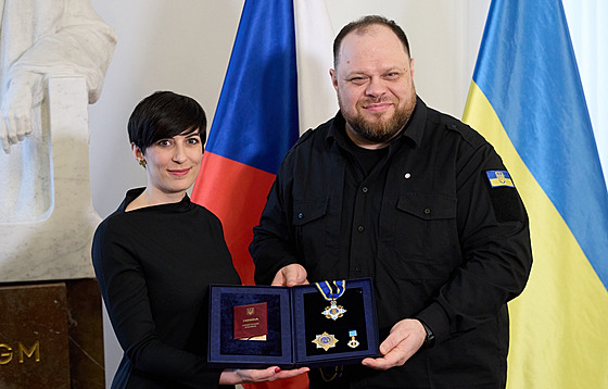 Pedsedkyn Snmovny Markéta Pekarová Adamová pevzala ád kníete Jaroslava...