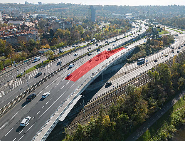 Začne první omezení kvůli Barrandovskému mostu, upraví se sjezd do Modřan