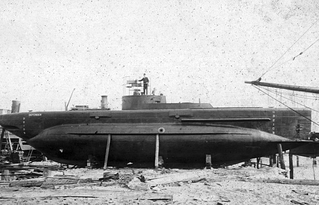 Potápěči v USA objevili vrak přes sto let staré ponorky inspirované Vernem
