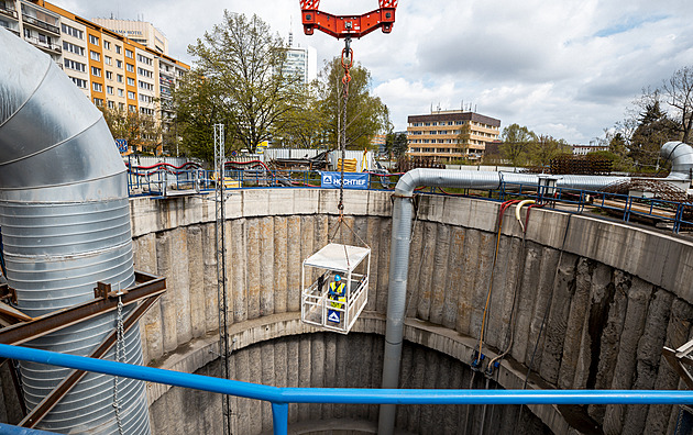 Výstavba metra D běží už rok, k propojení Pankráce a Olbrachtovy zbývá 60 metrů
