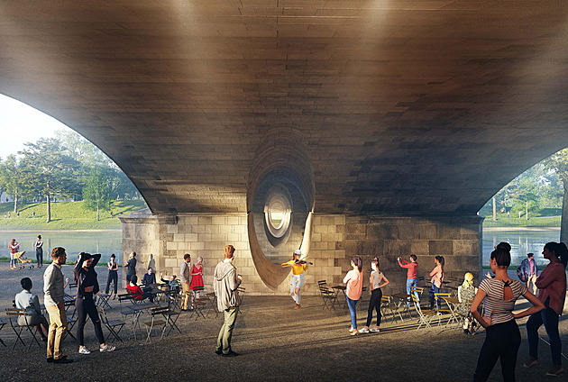 Jak bude vypadat po rekonstrukci Chebský most? Na výběr je ze čtyř variant