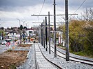 Prodlou�en� tramvajov� trat� z pra�sk�ch Mod�an na Libu�. Nov� �sek se otev�e...