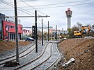Prodlou�en� tramvajov� trat� z pra�sk�ch Mod�an na Libu�. Nov� �sek se otev�e...