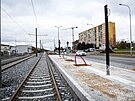 Prodlou�en� tramvajov� trat� z pra�sk�ch Mod�an na Libu�. Nov� �sek se otev�e...