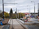 Prodlou�en� tramvajov� trat� z pra�sk�ch Mod�an na Libu�. Nov� �sek se otev�e...