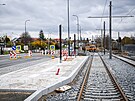 Prodlou�en� tramvajov� trat� z pra�sk�ch Mod�an na Libu�. Nov� �sek se otev�e...