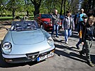 tyiadvacáté setkání italských automobil, 22. dubna 2023, Podbrady.
