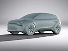 Socha elektrického SUV koda Elroq pro rok 2024