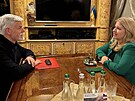 Prezident Petr Pavel a slovenská prezidentka Zuzana aputová na cest vlakem do...