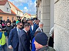 Prezident Petr Pavel dorazil do Nov�ho M�sta pod Smrkem. (26. dubna 2023)