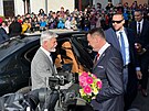 Prezident Petr Pavel dorazil do Nov�ho M�sta pod Smrkem. (26. dubna 2023)