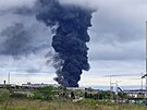 V Sevastopolu vypukl obí poár paliva. (29. dubna 2023)