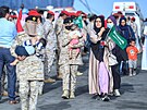 Civilisté prchající ze Súdánu v Saúdské Arábii (26. dubna 2023)